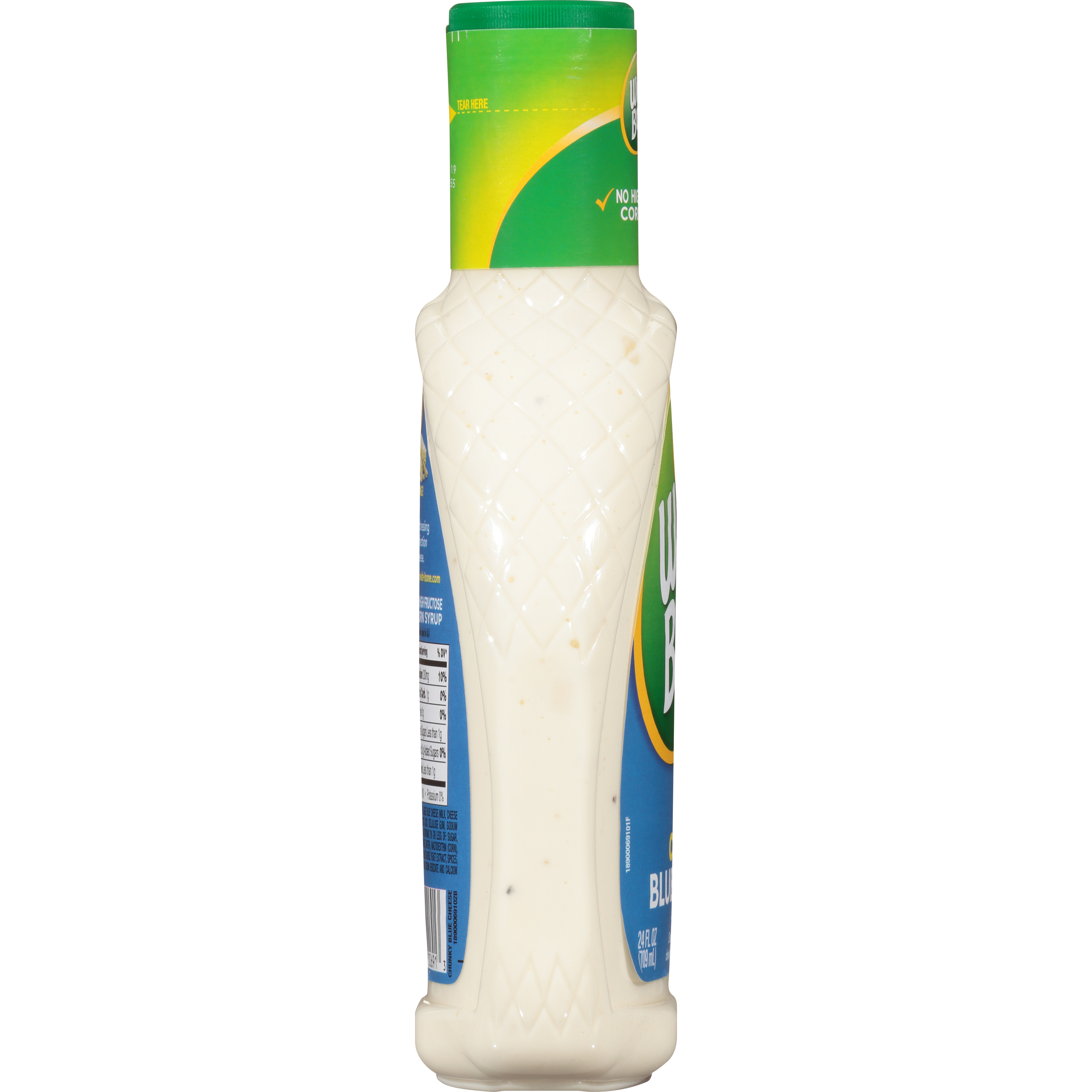 Wishbone Chunky Blue Cheese Dressing Plastic Bottle: Nutrition &  Ingredients | GreenChoice