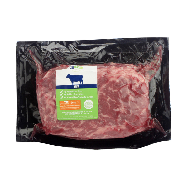 365 Everyday Value Boneless Beef Chuck Roast Nutrition & Ingredients