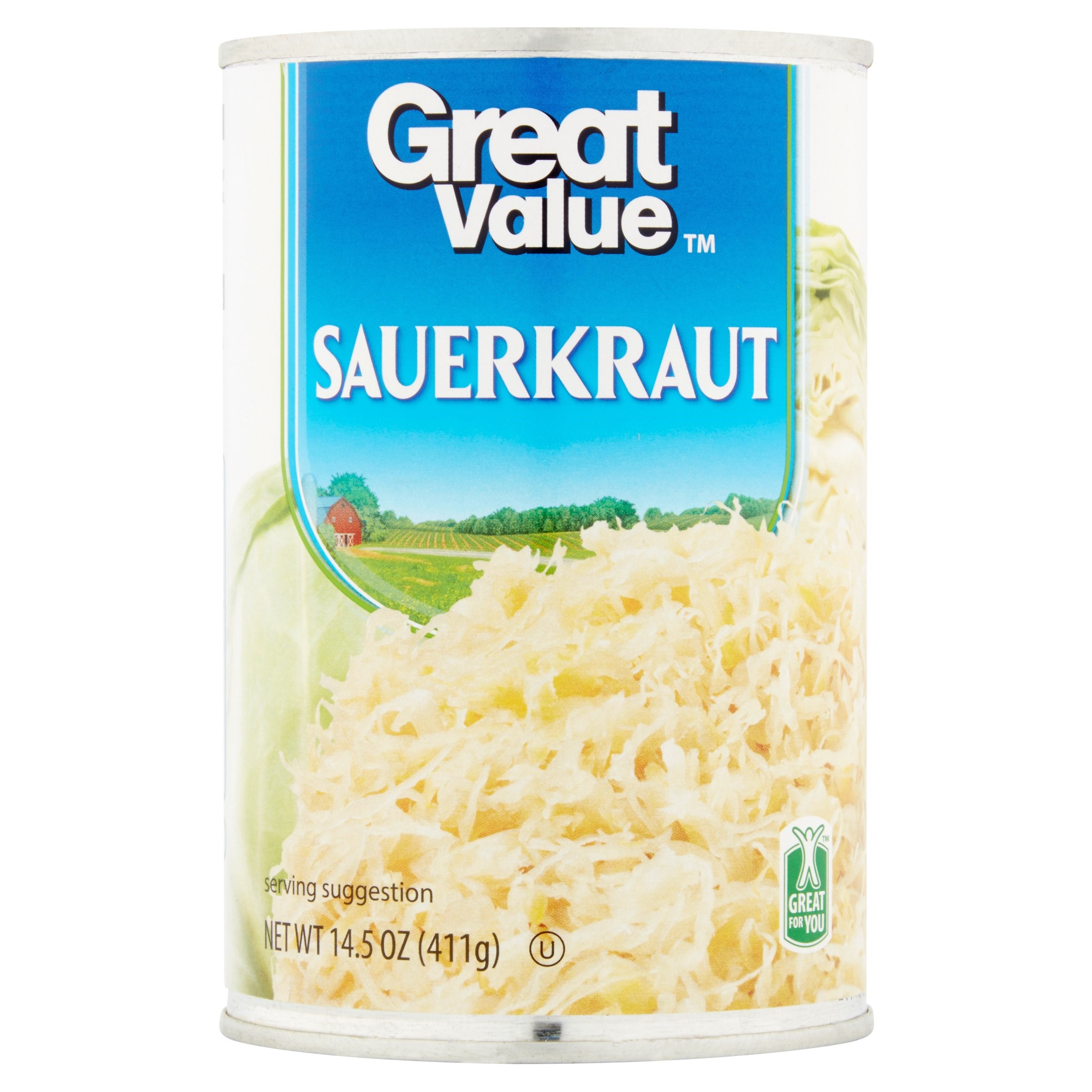 Great Value Sauerkraut Nutrition & Ingredients GreenChoice