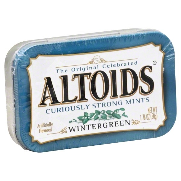 Buy Altoids Mints Wintergreen it's low fodmap, keto, gluten free