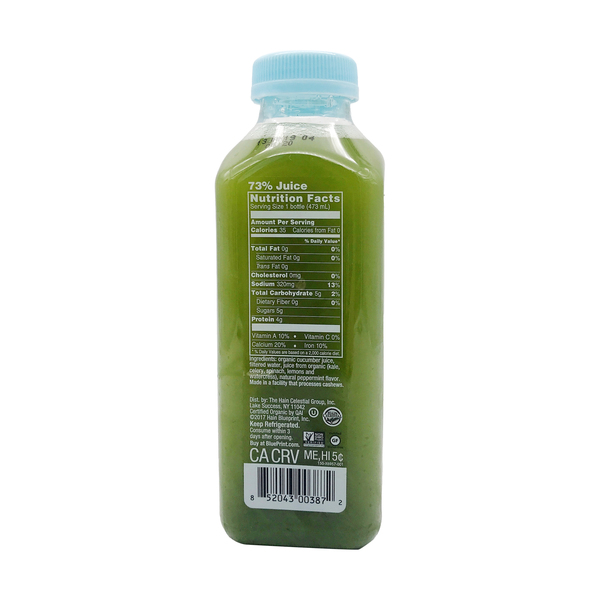 Blueprint Organic Watercress Warrior Juice: Nutrition & Ingredients ...