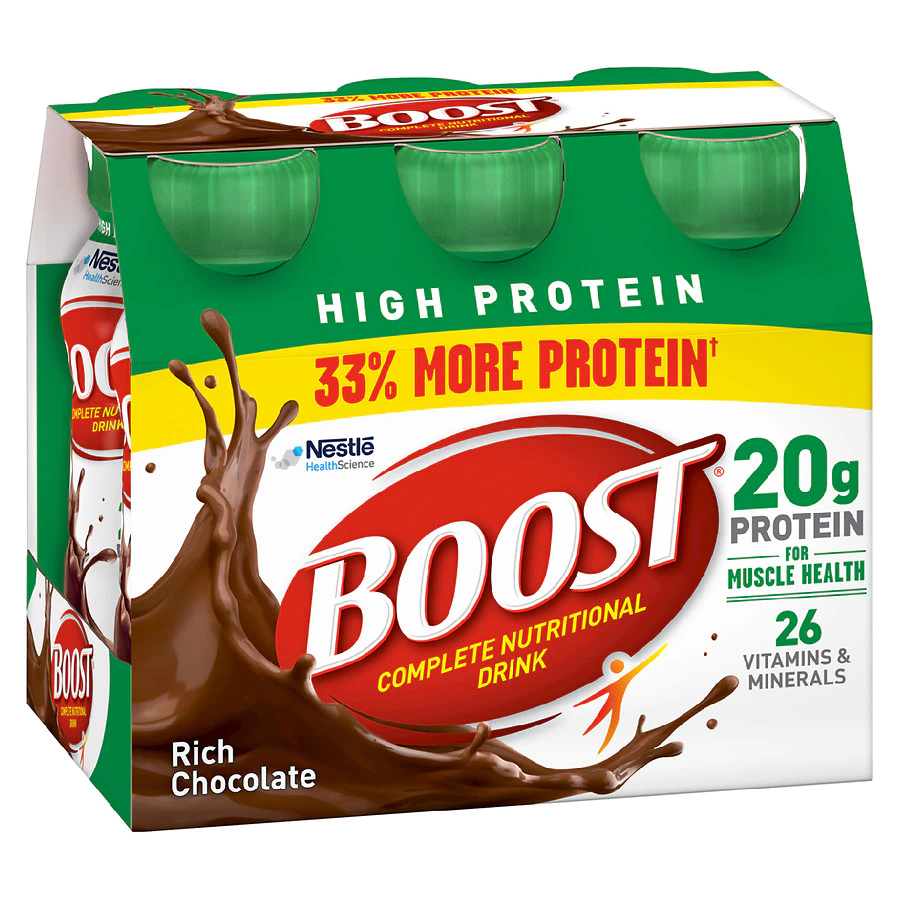 Buy Boost High Protein Complete Nutritional Drink Rich Chocolate - it's ...