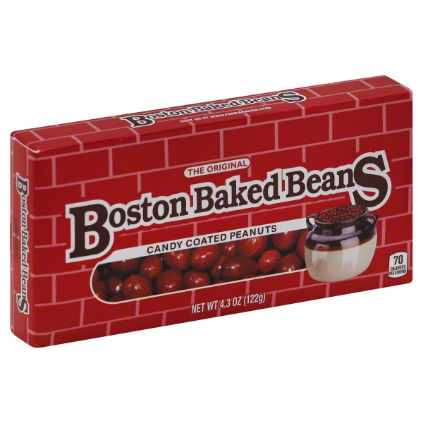 Boston Baked Beans Candies Coated Peanuts Nutrition & Ingredients