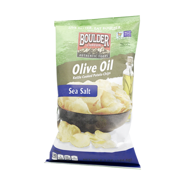 Buy Boulder Canyon Foods Sea Salt Olive Oil Potato Chips it's