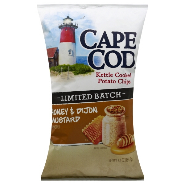 Cape Cod Kettle Cooked Honey Dijon Mustard Potato Chips Limited Batch
