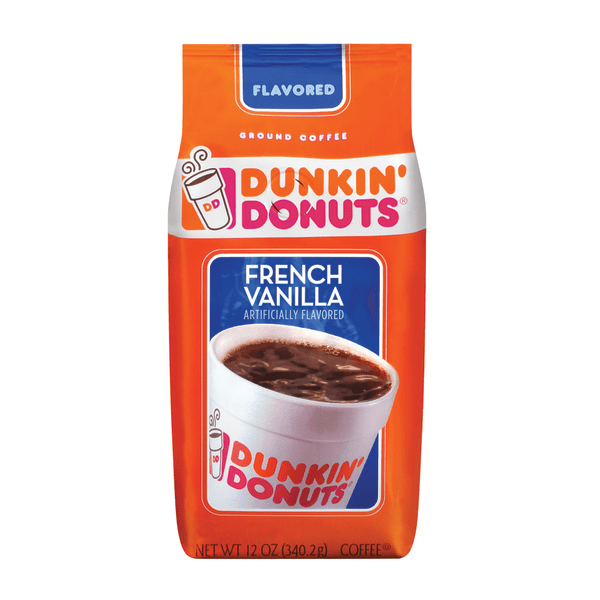 Dunkin' Donuts French Vanilla Ground Coffee Nutrition & Ingredients
