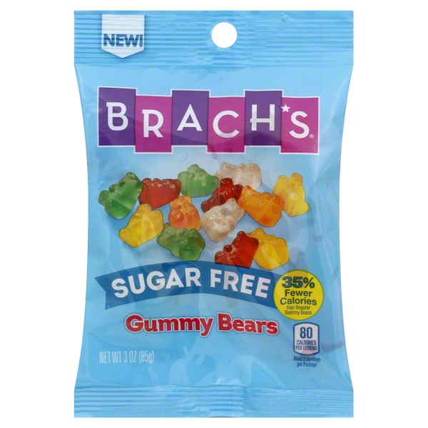 Ferrara Candy Brachs Sugar Free Gummy Bears: Nutrition Ingredients