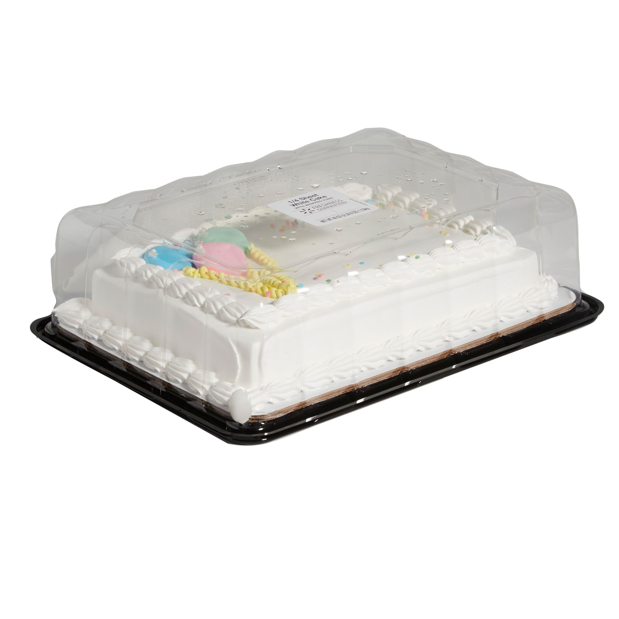 Freshness Guaranteed 14 Sheet White Cake With Whipped Icing: Nutrition ...