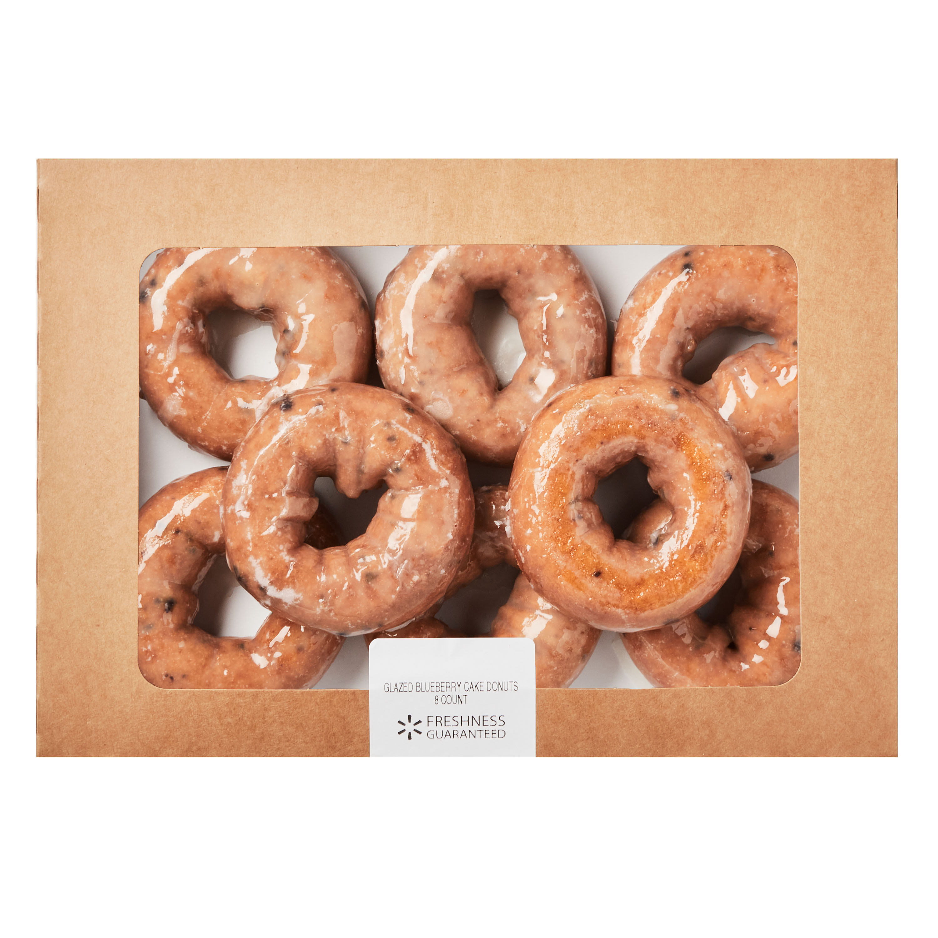The Bakery At Walmart Glazed Blueberry Cake Donuts Nutrition