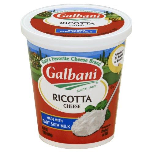 Galbani Part Skim Ricotta Cheese Nutrition & Ingredients GreenChoice