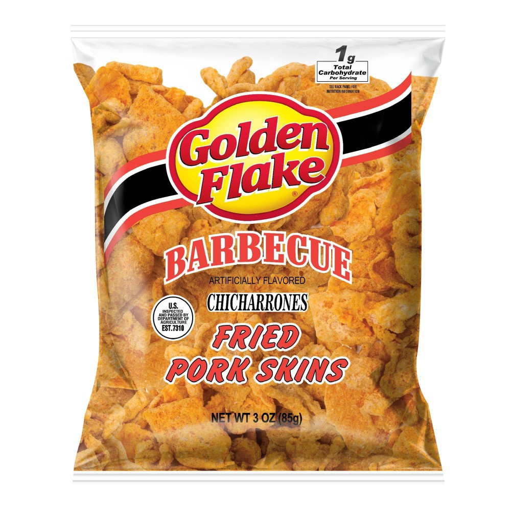 Buy Golden Flake Bbq Pork Skins it's gluten free & keto