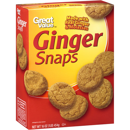 Great Value Ginger Snaps Nutrition & Ingredients GreenChoice