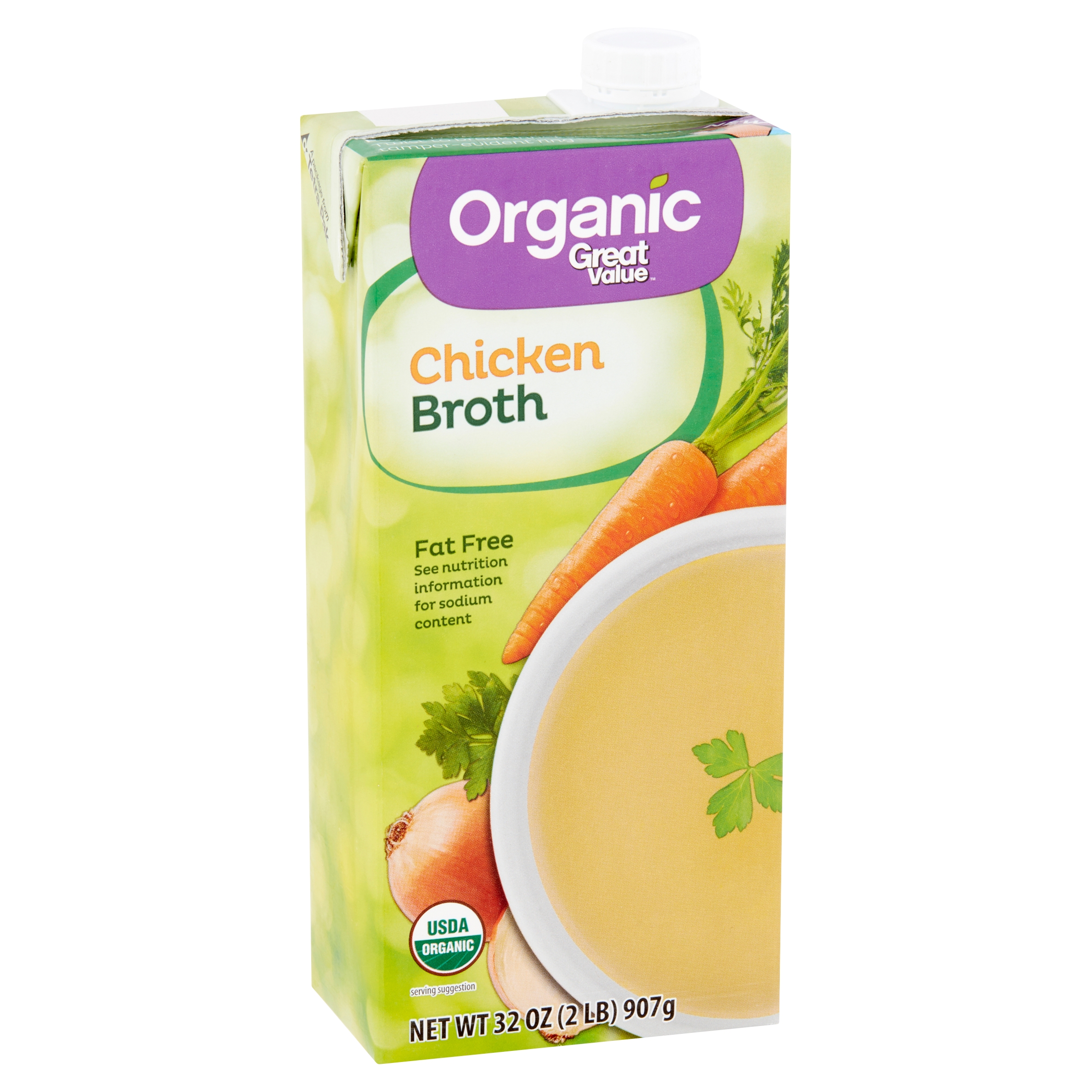 Buy Great Value Organic Chicken Broth it's keto & organic