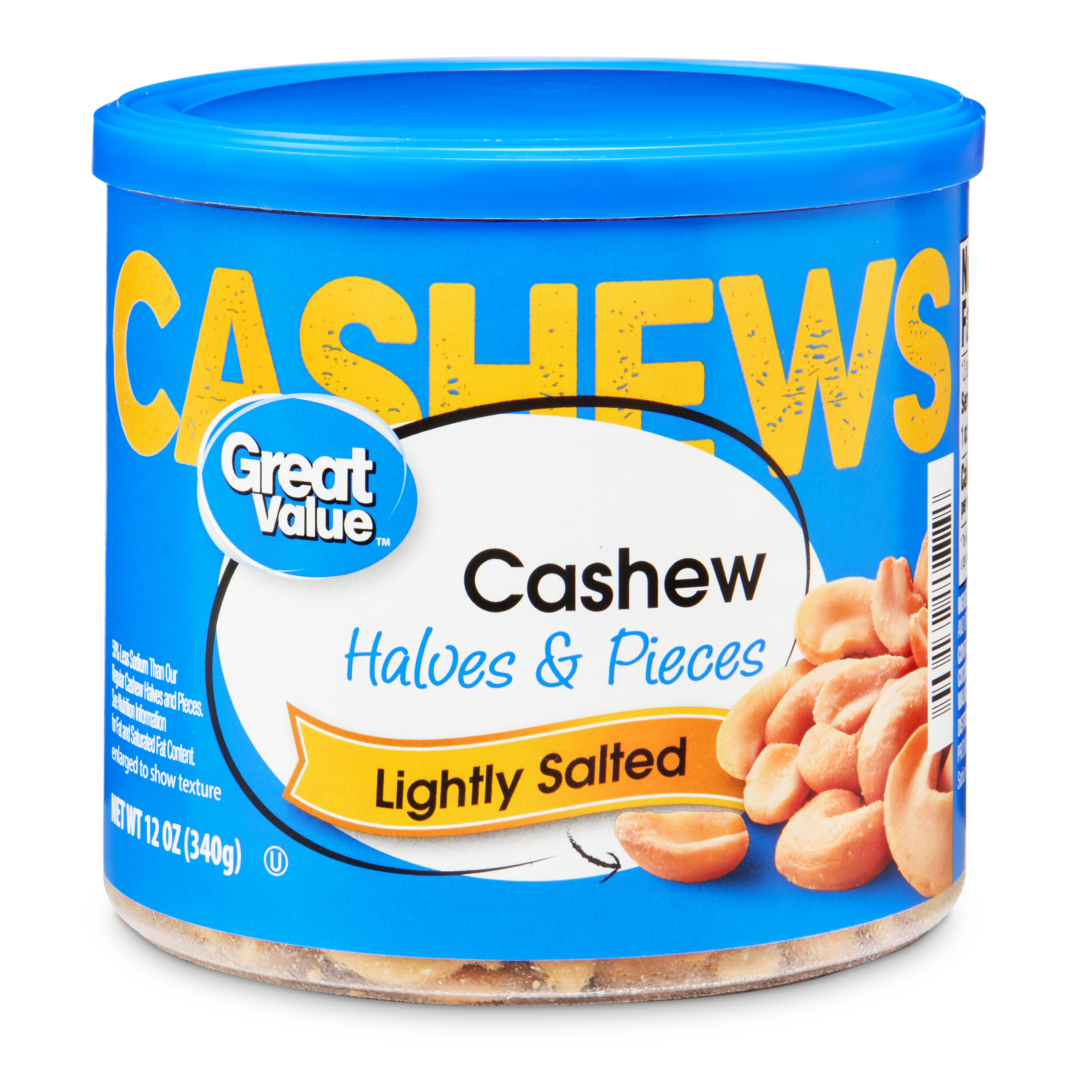 Buy Great Value Roasted Lightly Salted With Sea Salt Mixed Nuts - it's ...