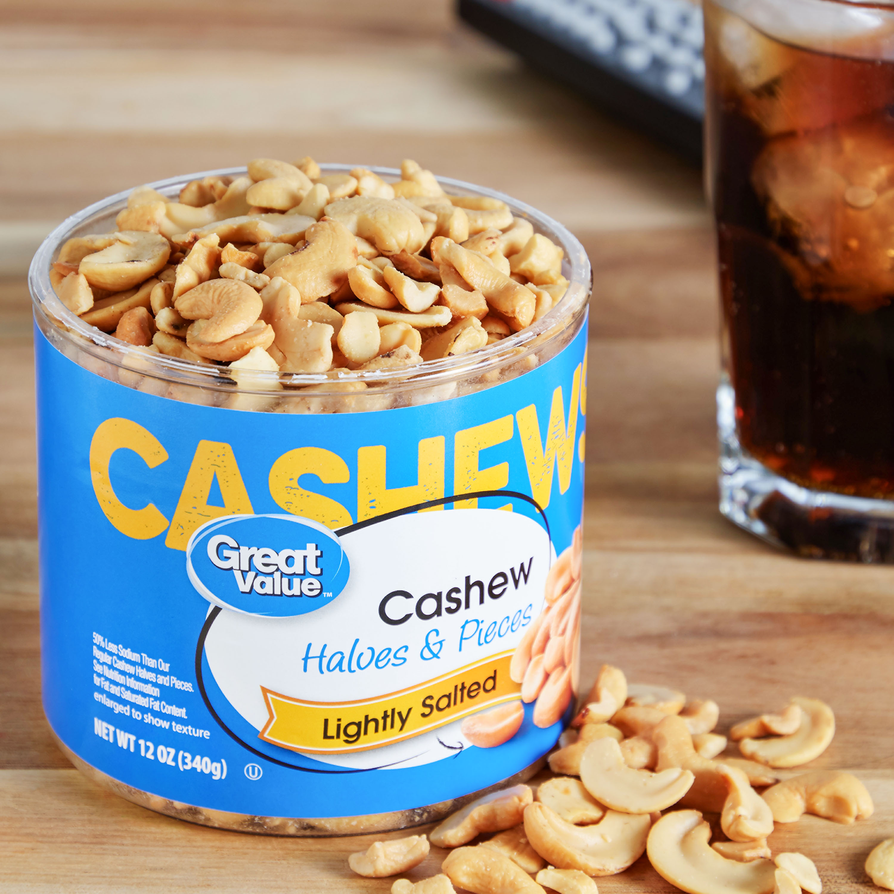 Buy Great Value Roasted Lightly Salted With Sea Salt Mixed Nuts - it's ...