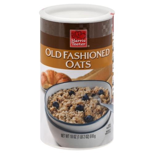 Harris Teeter Old Fashioned Oats Nutrition & Ingredients GreenChoice