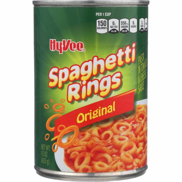 Buy Hyvee Spaghetti Rings Original Pasta it's keto, pescatarian