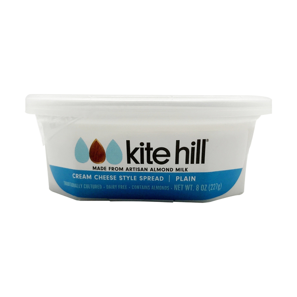 Kite Hill Cream Cheese Spread Plain Nutrition & Ingredients GreenChoice