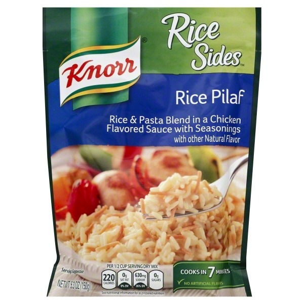 Knorr Rice Sides Pilaf Nutrition & Ingredients GreenChoice