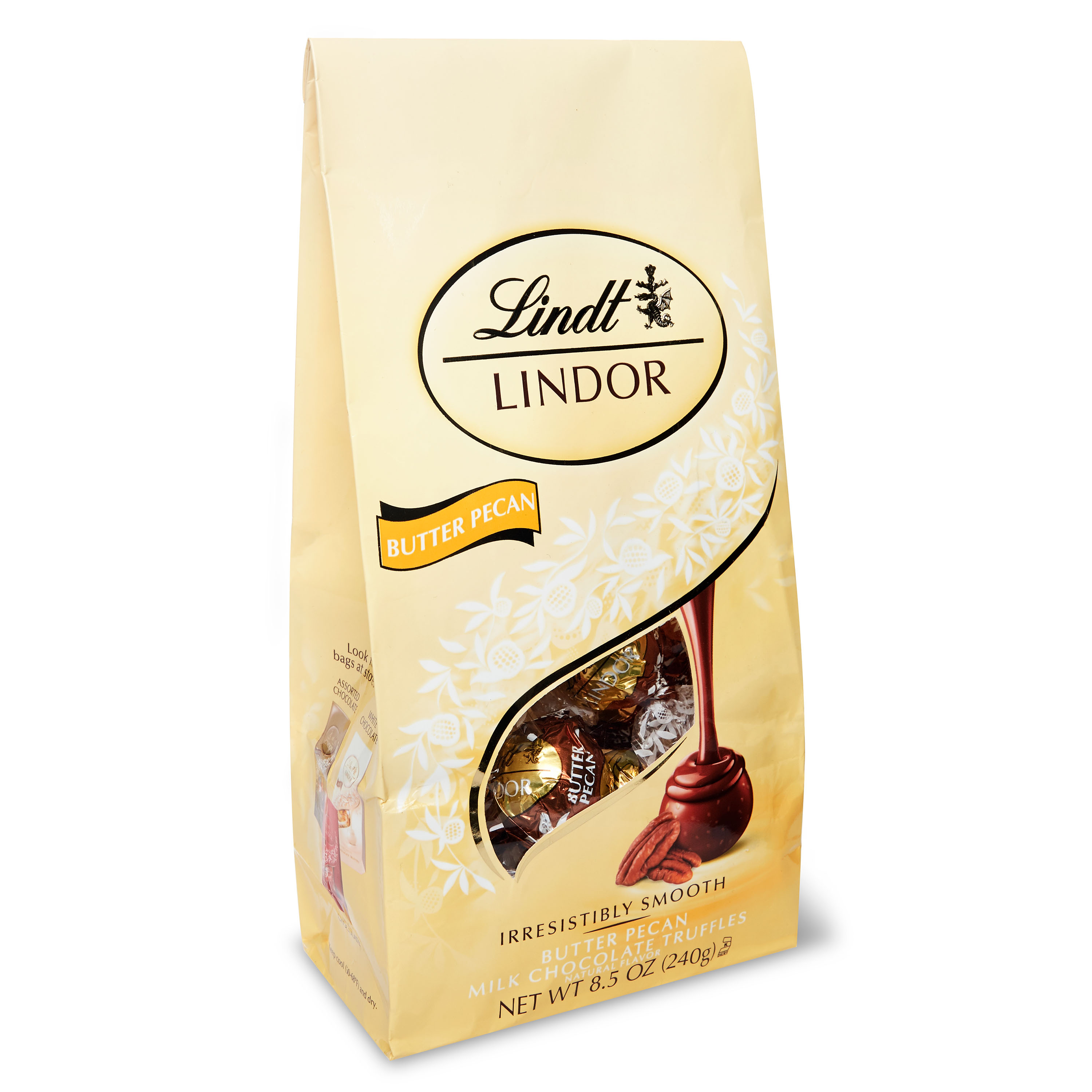 Buy Lindt Lindor Butter Pecan Milk Chocolate Truffles it's vegetarian