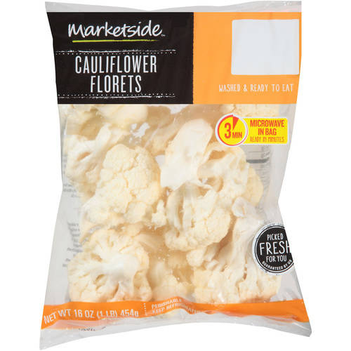 Marketside Cauliflower Florets Nutrition & Ingredients GreenChoice