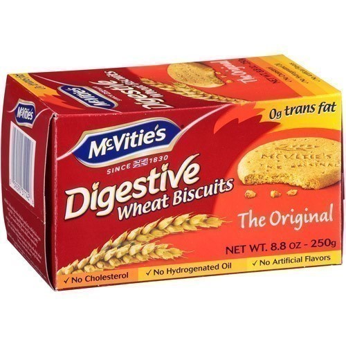 McVitie's Digestive Crackers 8.8 Oz - Oatmeal Flavor Baked Crackers Perfect For Snacking & Parties