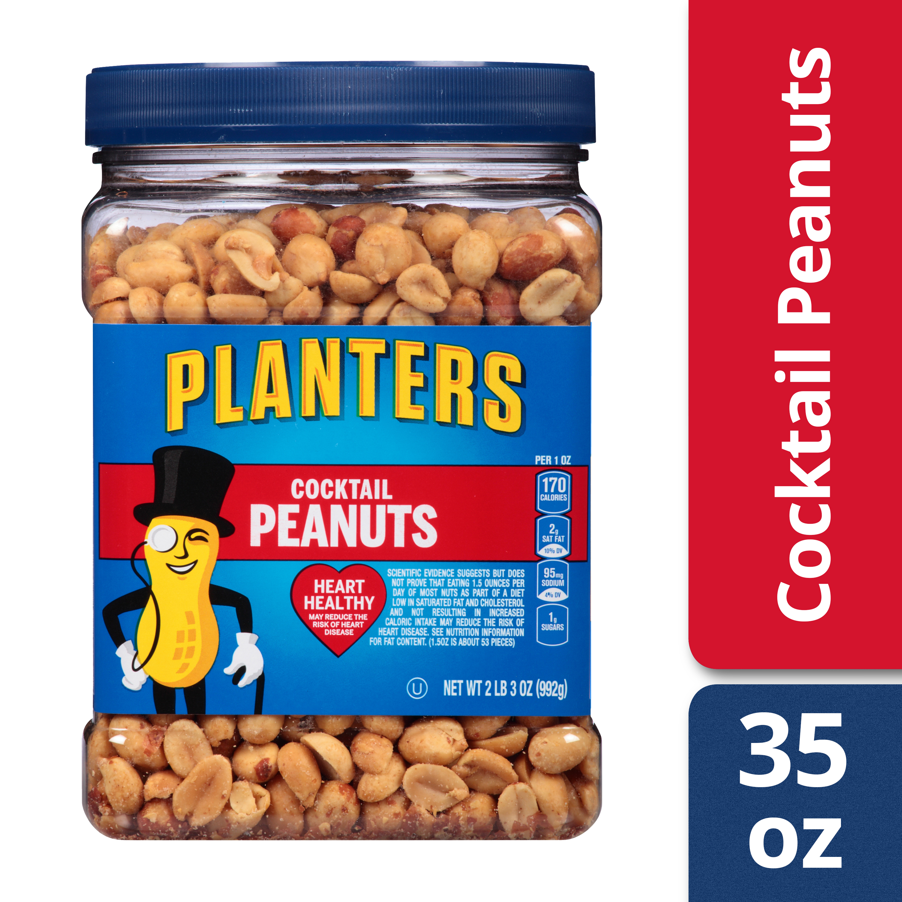 Planters Salted Cocktail Peanuts: Nutrition & Ingredients | GreenChoice