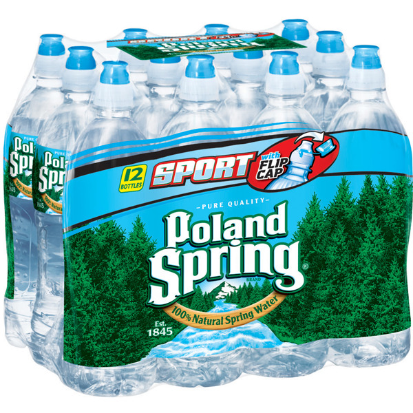 Buy Poland Spring Water Sport Bottles it's vegetarian, paleo, vegan , highly nutritious