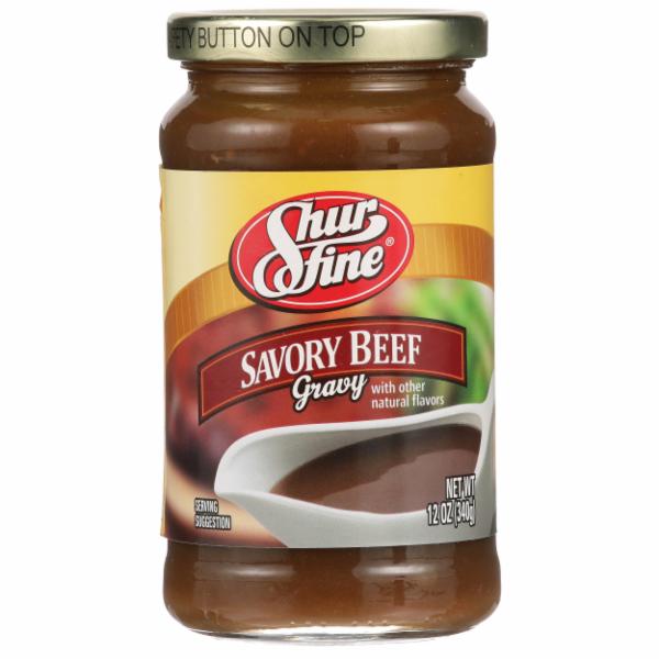 Shurfine Savory Beef Gravy Nutrition & Ingredients GreenChoice