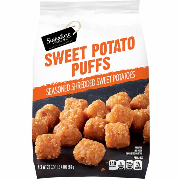 Signature Select Sweet Potato Puffs Nutrition & Ingredients GreenChoice