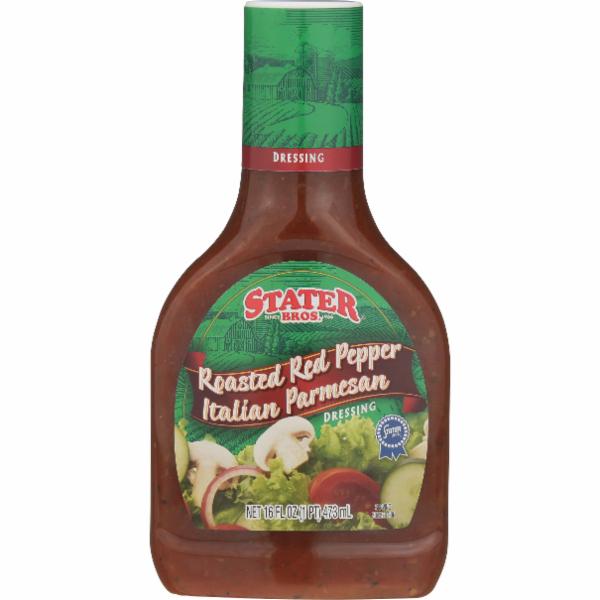 Stater Bros Roasted Red Pepper Italian Parmesan Dressing: Nutrition &  Ingredients | GreenChoice