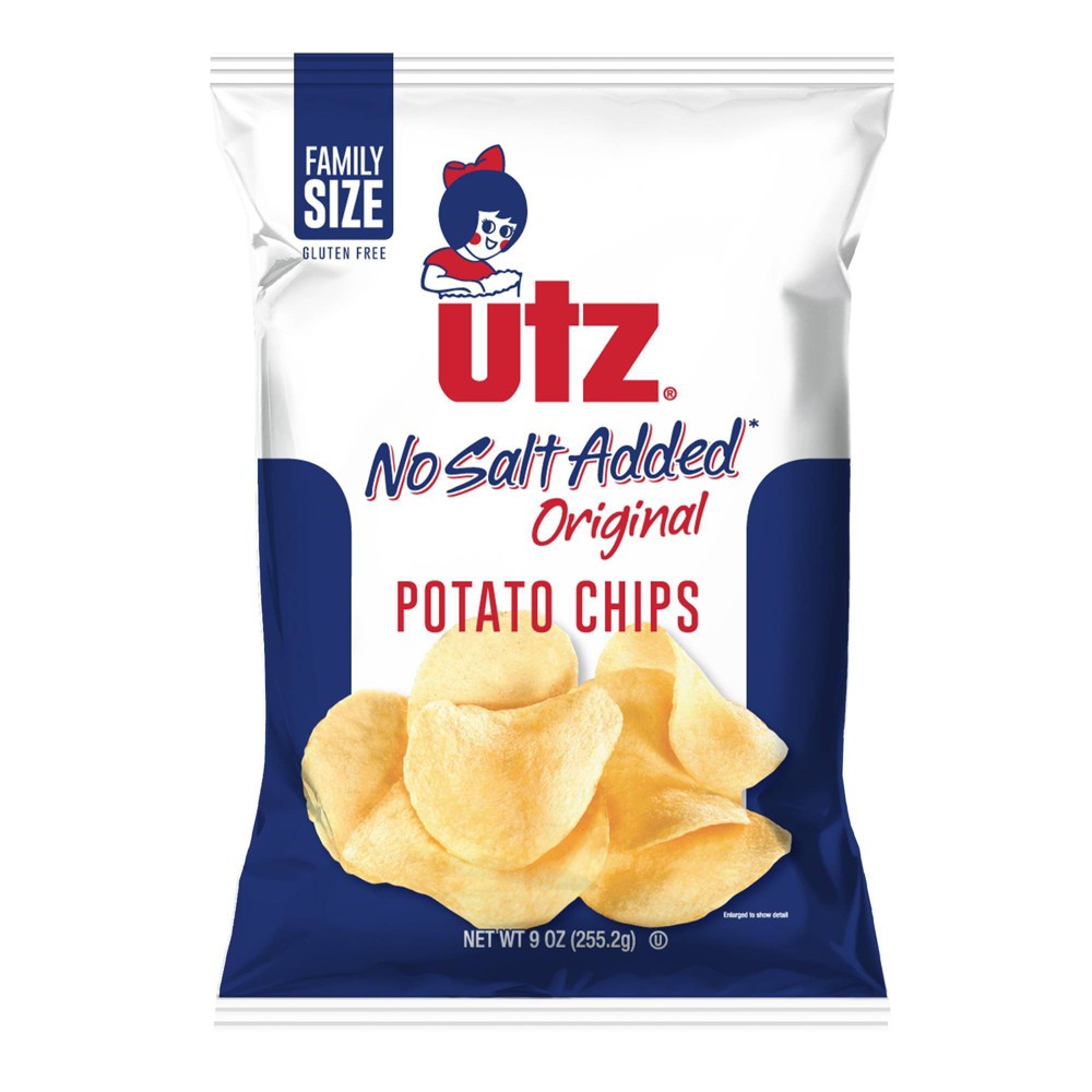 Utz No Salt Potato Chips Nutrition & Ingredients GreenChoice