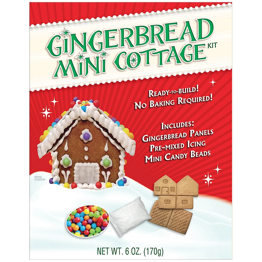 Walgreens Gingerbread Mini House Or Mini Cottage Kit Assortment