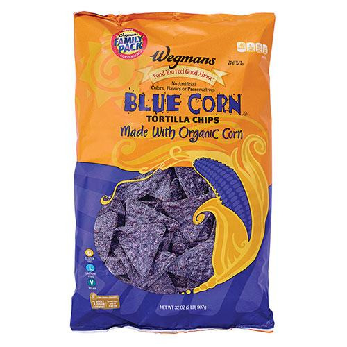 Wegmans Food You Feel Good About Blue Corn Tortilla Chips Made With