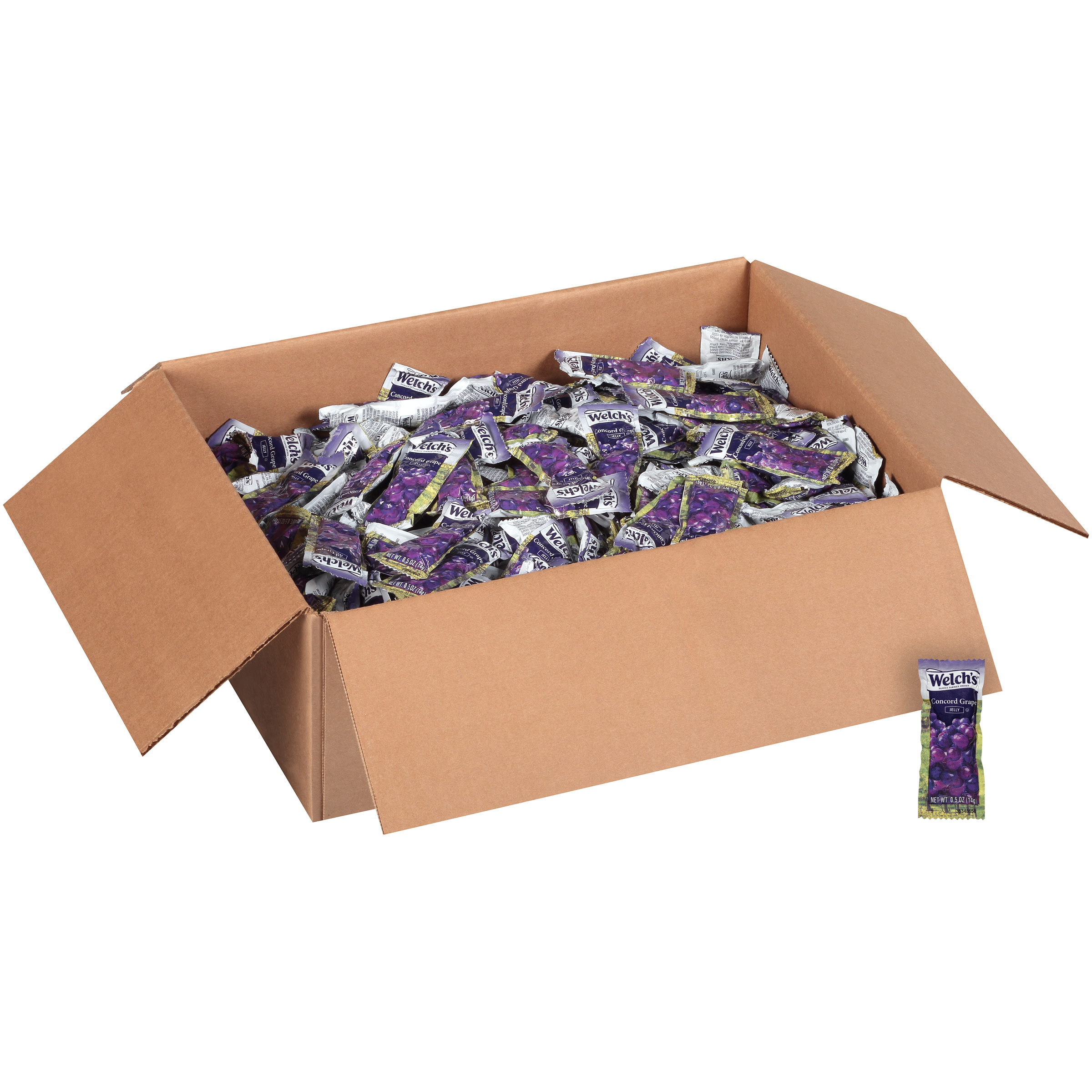 Welch's Single Serve Concord Grape Jelly Nutrition & Ingredients