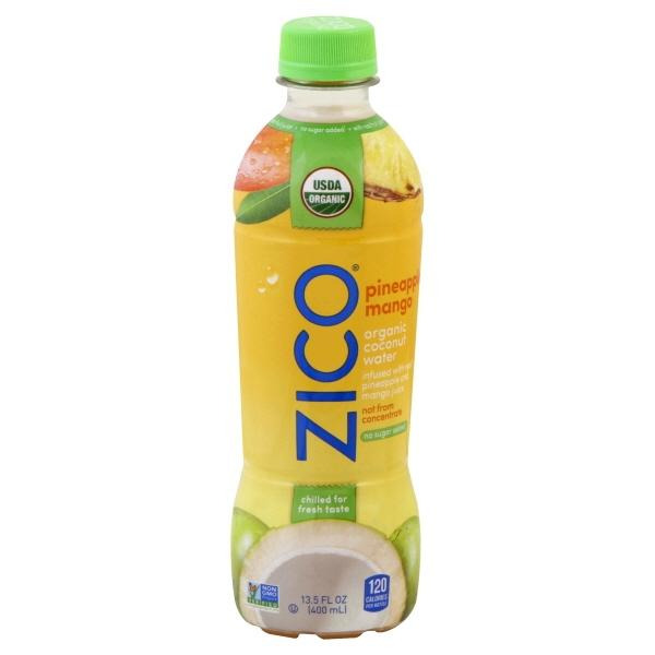 Zico Coconut Water Pineapple Mango Nutrition & Ingredients GreenChoice